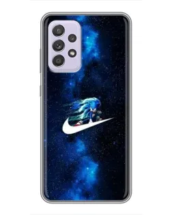 Чехол для Samsung Galaxy A52 5G (A526) с картинкой «Звездный путь Nike»