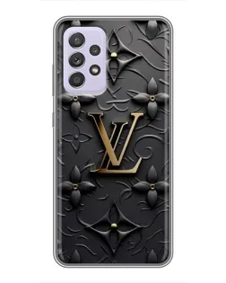 Чехол для Samsung Galaxy A52 5G (A526) с картинкой «Кожаная текстура LV»