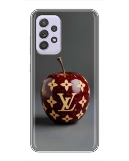 Чехол для Samsung Galaxy A52 5G (A526) с картинкой «Красное яблоко LV»