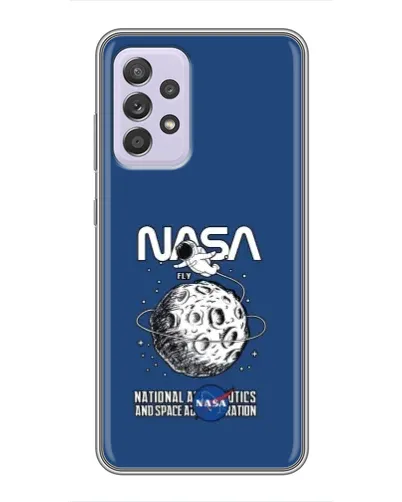 Чехол для Samsung Galaxy A52 5G (A526) с картинкой «NASA — лунная миссия» Чехол для Samsung Galaxy A52 5G (A526) с картинкой «NASA — лунная миссия»
