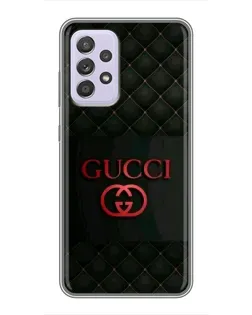 Чехол для Samsung Galaxy A52 5G (A526) с картинкой «Gucci — стеганый черный»