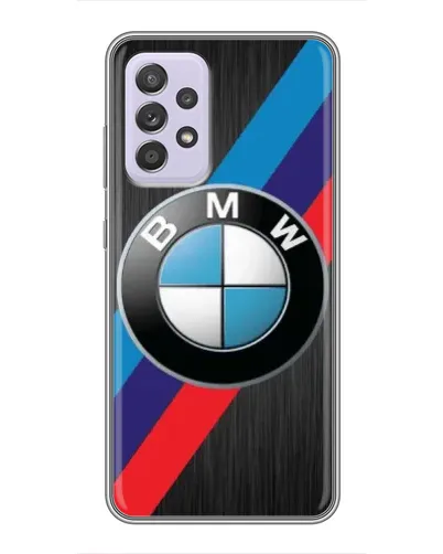 Чехол для Samsung Galaxy A52 5G (A526) с картинкой «BMW M-stripes стиль» Чехол для Samsung Galaxy A52 5G (A526) с картинкой «BMW M-stripes стиль»