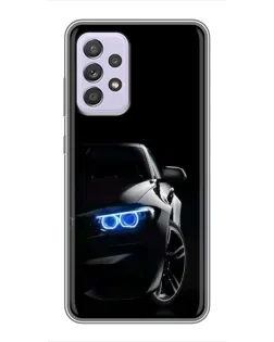 Чохол для Samsung Galaxy A52 5G (A526) з картинкою «BMW — нічний погляд»