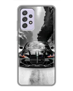 Чохол для Samsung Galaxy A52 5G (A526) з картинкою «BMW — акварельний дрифт»