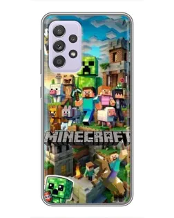 Чехол для Samsung Galaxy A52 5G (A526) с картинкой «Замок Minecraft» Чехол для Samsung Galaxy A52 5G (A526) с картинкой «Замок Minecraft»