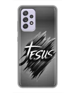 Чехол для Samsung Galaxy A52 5G (A526) с картинкой «Надпись Jesus Graffiti»