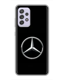 Чехол для Samsung Galaxy A52 5G (A526) с картинкой «Mercedes классический лого»