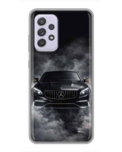 Чехол для Samsung Galaxy A52 5G (A526) с картинкой «Mercedes в дыму»