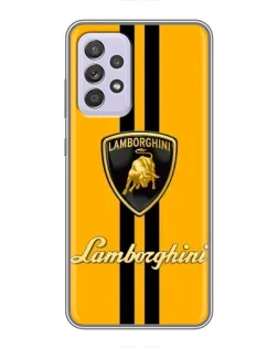 Чехол для Samsung Galaxy A52 5G (A526) с картинкой «Lamborghini Stripe желтый» Чехол для Samsung Galaxy A52 5G (A526) с картинкой «Lamborghini Stripe желтый»