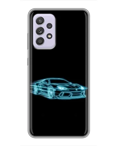 Чехол для Samsung Galaxy A52 5G (A526) с картинкой «Неоновый контур Lamborghini» Чехол для Samsung Galaxy A52 5G (A526) с картинкой «Неоновый контур Lamborghini»