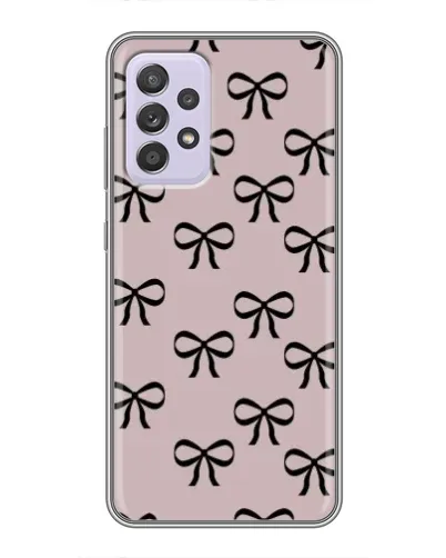 Чехол для Samsung Galaxy A52 5G (A526) с картинкой «Черные бантики» Чехол для Samsung Galaxy A52 5G (A526) с картинкой «Черные бантики»
