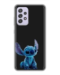 Чехол для Samsung Galaxy A52 5G (A526) с картинкой «Стич на черном» Чехол для Samsung Galaxy A52 5G (A526) с картинкой «Стич на черном»