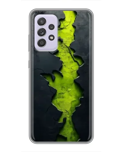 Чехол для Samsung Galaxy A52 5G (A526) с картинкой «Салатовый разлом скалы» Чехол для Samsung Galaxy A52 5G (A526) с картинкой «Салатовый разлом скалы»