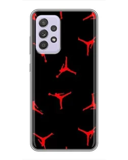 Чехол для Samsung Galaxy A52 с картинкой «Jordan Red Pattern» Чехол для Samsung Galaxy A52 с картинкой «Jordan Red Pattern»