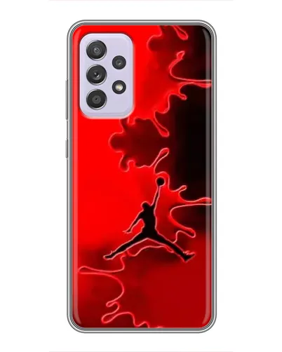Чехол для Samsung Galaxy A52 с картинкой «Jordan Red Smoke» Чехол для Samsung Galaxy A52 с картинкой «Jordan Red Smoke»