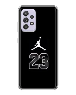 Чехол для Samsung Galaxy A52 с картинкой «Jordan Flight 23»