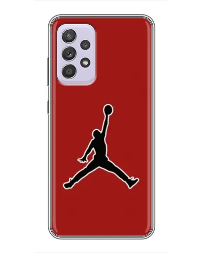 Чехол для Samsung Galaxy A52 с картинкой «Jordan Red Back» Чехол для Samsung Galaxy A52 с картинкой «Jordan Red Back»
