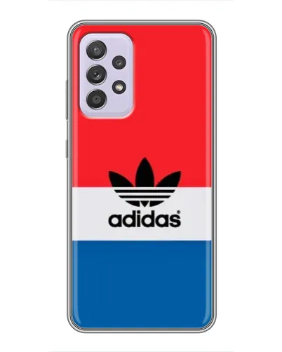 Чехол для Samsung Galaxy A52 с картинкой «Ретро блоки Adidas» Чехол для Samsung Galaxy A52 с картинкой «Ретро блоки Adidas»