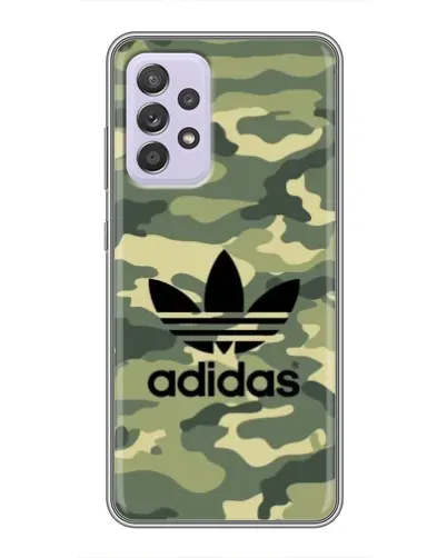 Чехол для Samsung Galaxy A52 с картинкой «Милитари стиль Adidas» Чехол для Samsung Galaxy A52 с картинкой «Милитари стиль Adidas»
