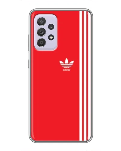 Чехол для Samsung Galaxy A52 с картинкой «Красный минимализм Adidas» Чехол для Samsung Galaxy A52 с картинкой «Красный минимализм Adidas»