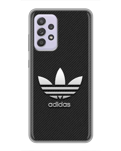 Чехол для Samsung Galaxy A52 с картинкой «Adidas Карбоновая текстура» Чехол для Samsung Galaxy A52 с картинкой «Adidas Карбоновая текстура»
