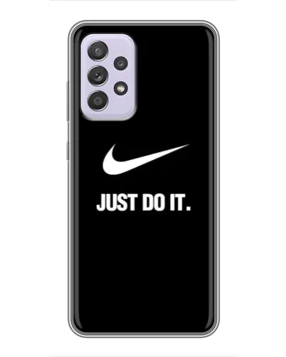 Чехол для Samsung Galaxy A52 с картинкой «Классический принт Nike»