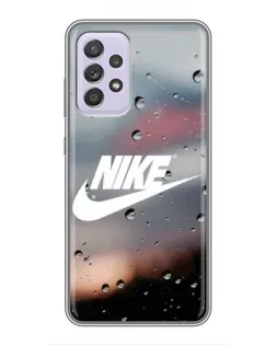 Чехол для Samsung Galaxy A52 с картинкой «Nike в стиле ретро»