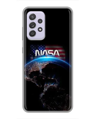 Чехол для Samsung Galaxy A52 с картинкой «Земля из космоса NASA»