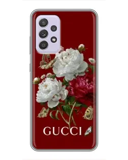 Чехол для Samsung Galaxy A52 с картинкой «Gucci —  сад»