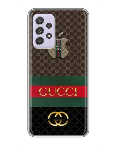 Чехол для Samsung Galaxy A52 с картинкой «Gucci — брендированный десерт»