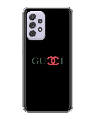 Чехол для Samsung Galaxy A52 с картинкой «Gucci — красный градиент»