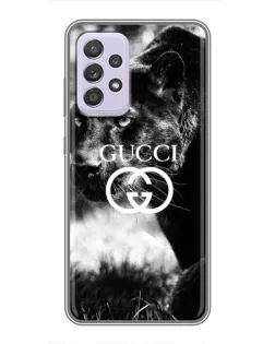 Чехол для Samsung Galaxy A52 с картинкой «Gucci — дикая природа»