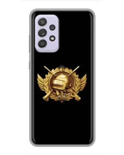 Чехол для Samsung Galaxy A52 с картинкой «PUBG — оранжевый градиент» Чехол для Samsung Galaxy A52 с картинкой «PUBG — оранжевый градиент»