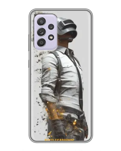 Чехол для Samsung Galaxy A52 с картинкой «PUBG — боец в пыли» Чехол для Samsung Galaxy A52 с картинкой «PUBG — боец в пыли»