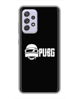 Чехол для Samsung Galaxy A52 с картинкой «PUBG — классический лого»