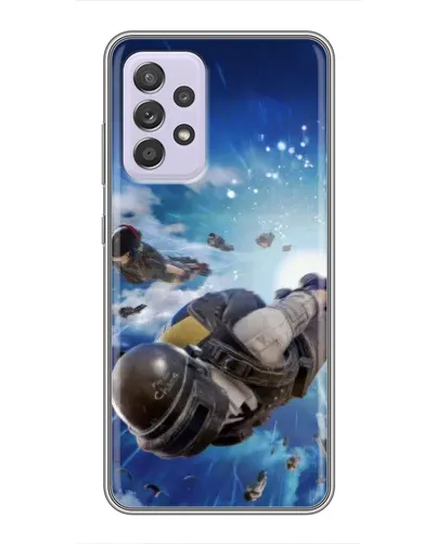 Чехол для Samsung Galaxy A52 с картинкой «Десант PUBG — прыжок» Чехол для Samsung Galaxy A52 с картинкой «Десант PUBG — прыжок»