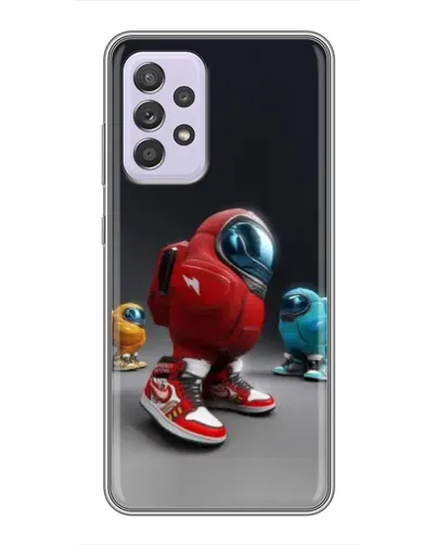 Чехол для Samsung Galaxy A52 с картинкой «Among Us — 3D стиль» Чехол для Samsung Galaxy A52 с картинкой «Among Us — 3D стиль»