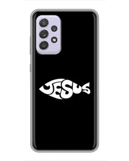 Чохол для Samsung Galaxy A52 з картинкою «Риба  Jesus»