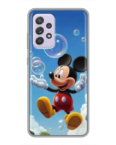 Чехол для Samsung Galaxy A52 с картинкой «Mickey и мыльные пузыри» Чехол для Samsung Galaxy A52 с картинкой «Mickey и мыльные пузыри»