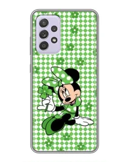Чехол для Samsung Galaxy A52 с картинкой «Mickey в клетку»