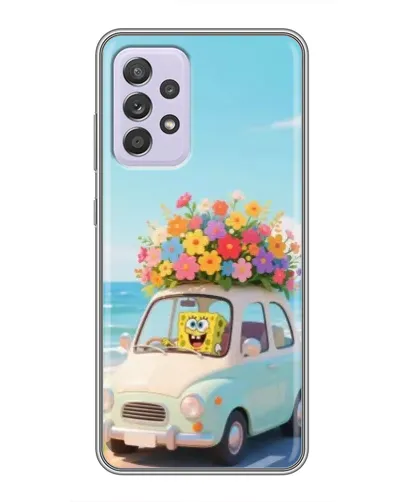 Чехол для Samsung Galaxy A52 с картинкой «Автомобильное путешествие»