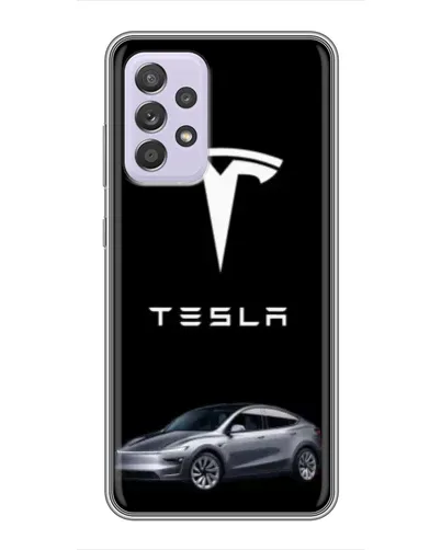 Чехол для Samsung Galaxy A52 с картинкой «Tesla Model Y» Чехол для Samsung Galaxy A52 с картинкой «Tesla Model Y»