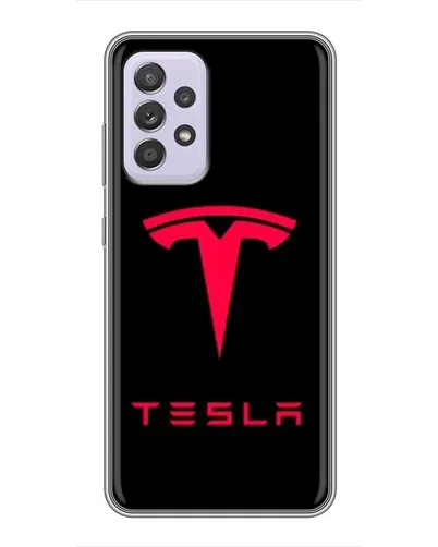 Чехол для Samsung Galaxy A52 с картинкой «Tesla Red Logo» Чехол для Samsung Galaxy A52 с картинкой «Tesla Red Logo»