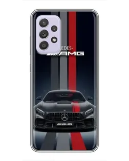 Чехол для Samsung Galaxy A52 с картинкой «Mercedes — белый карбон» Чехол для Samsung Galaxy A52 с картинкой «Mercedes — белый карбон»