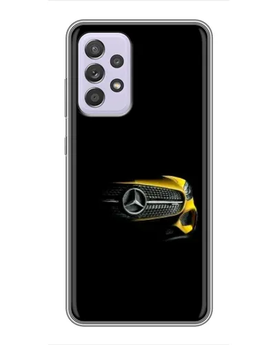 Чехол для Samsung Galaxy A52 с картинкой «Mercedes — ретро стиль»