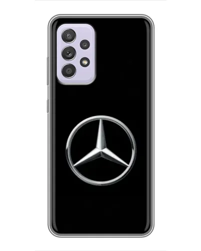Чехол для Samsung Galaxy A52 с картинкой «Mercedes классический лого»