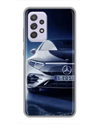 Чехол для Samsung Galaxy A52 с картинкой «Mercedes EQ — будущее»