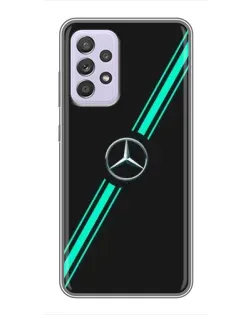 Чохол для Samsung Galaxy A52 з картинкою «Спортивні лінії Mercedes» Чохол для Samsung Galaxy A52 з картинкою «Спортивні лінії Mercedes»