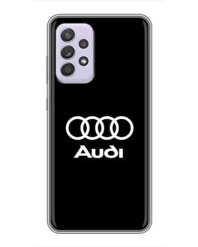 Чехол для Samsung Galaxy A52 с картинкой «Классическое лого Audi»