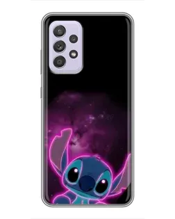 Чехол для Samsung Galaxy A52 с картинкой «Неоновый Stitch»